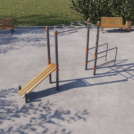 Спортивный воркаут комплекс СВС-163-М