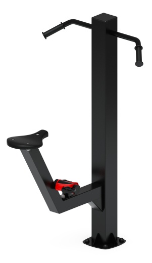 Вело (красный) - Уличный тренажер - СТ 016-11