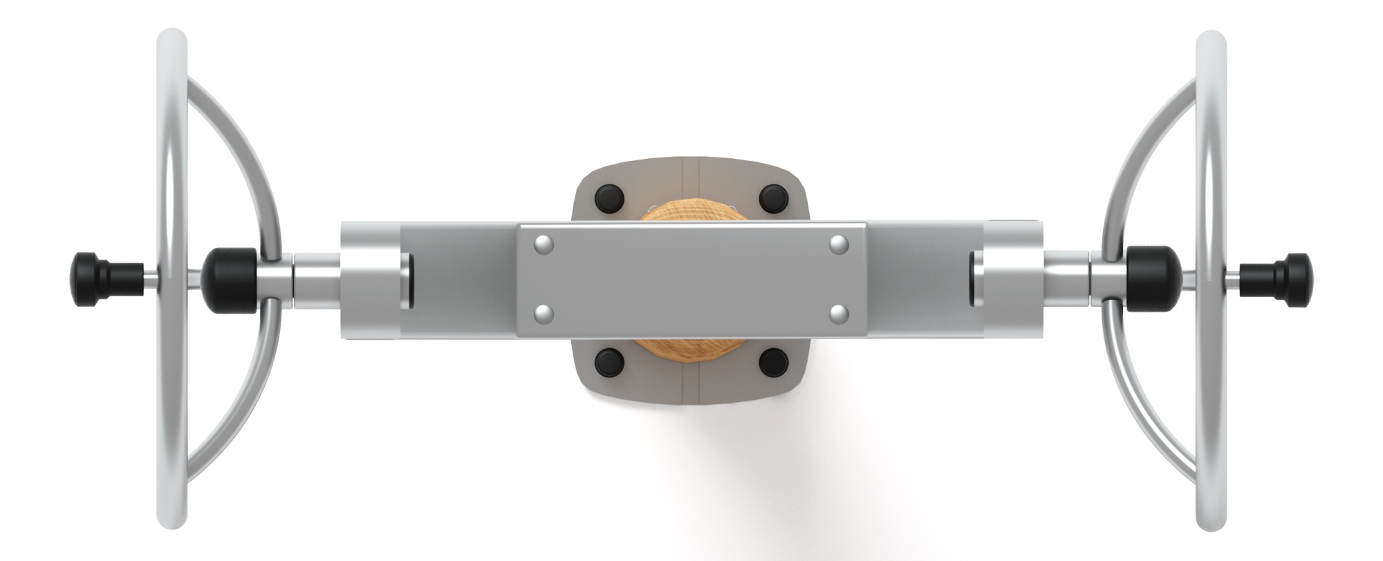 Тренажер рули (положение сидя) (лиственница) СТ 106-Л.И1