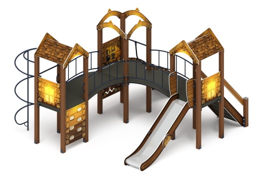 Городок (ЭКО) - ДИК 2.01.3.03-02 - Игровой комплекс H=1200