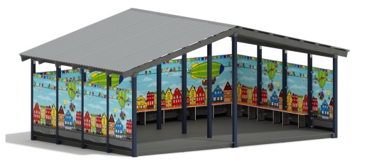 Теневой навес (Город) - МФ 70.6.4-01