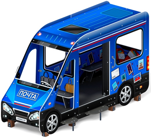 Беседка Автобус (Почта) МФ 10.03.13-03