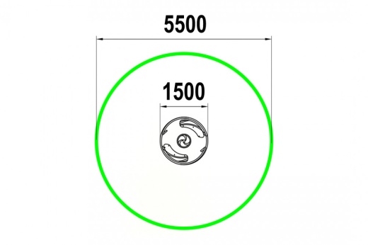 Карусель "Космос" КАР-1.17