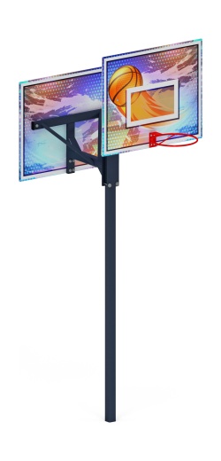 Стойка баскетбольная комбинированная (перламутр) - СО 2.70.03-03