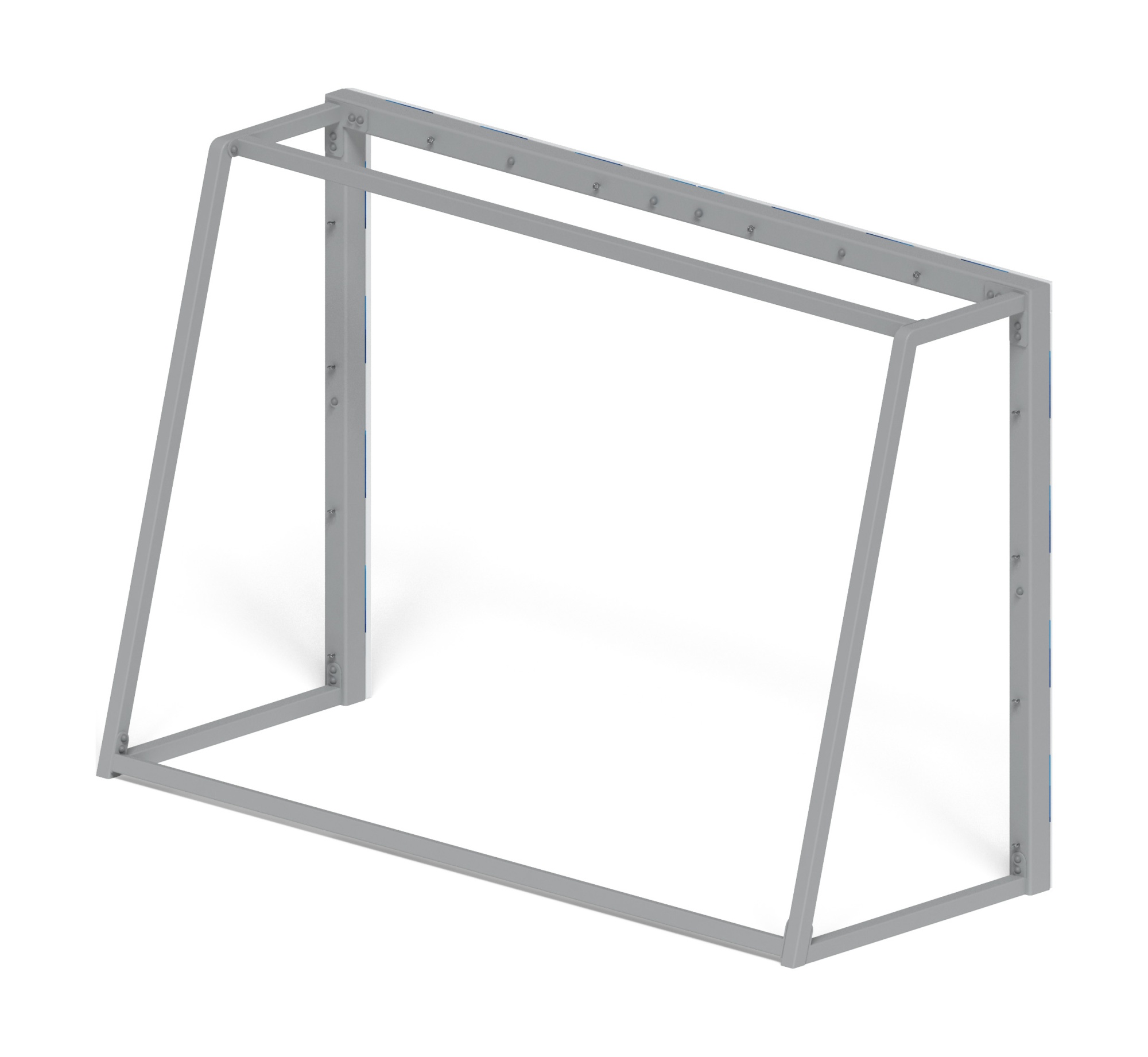 Ворота мини футбольные (синие) (с креплением сетки) - СО 2.60.04-03