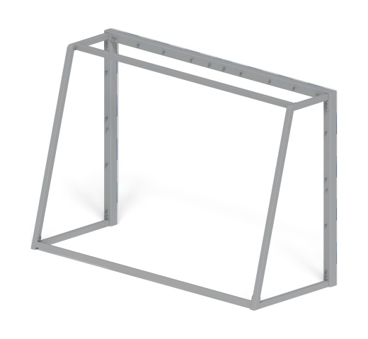 Ворота мини футбольные (синие) (с креплением сетки) - СО 2.60.04-03