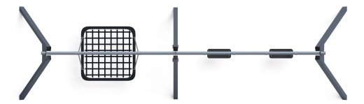 Качели М3 (графит) ИО 13.М.06.03.03.01