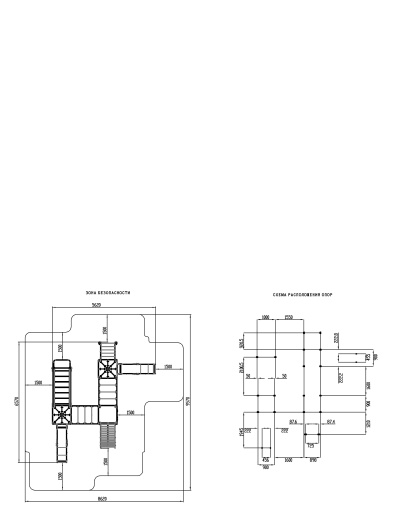 Замок (Средневековый) - ДИК 2.18.02-02 - Игровой комплекс H=1200