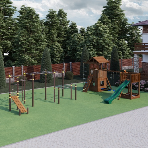 Спортивно-игровая площадка КСП-10
