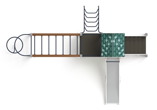 Играйте с нами (Город) - ДИК 2.01.1.08-01 - Игровой комплекс H=1200