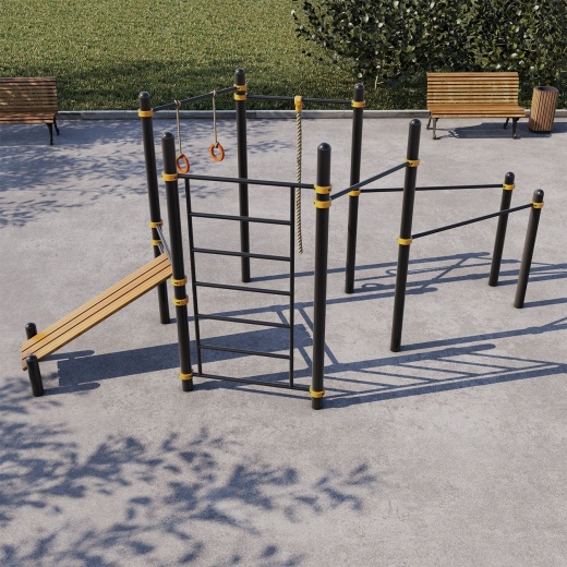 Спортивный комплекс для подготовки к сдаче норм ВФСК СВС-44-П Premium