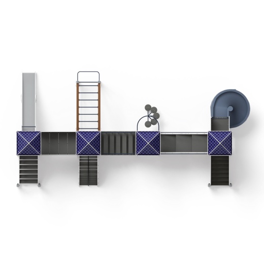 Замок (Пиксель) - ДИК 2.18.10-03 - Игровой комплекс H=1500 H=2000