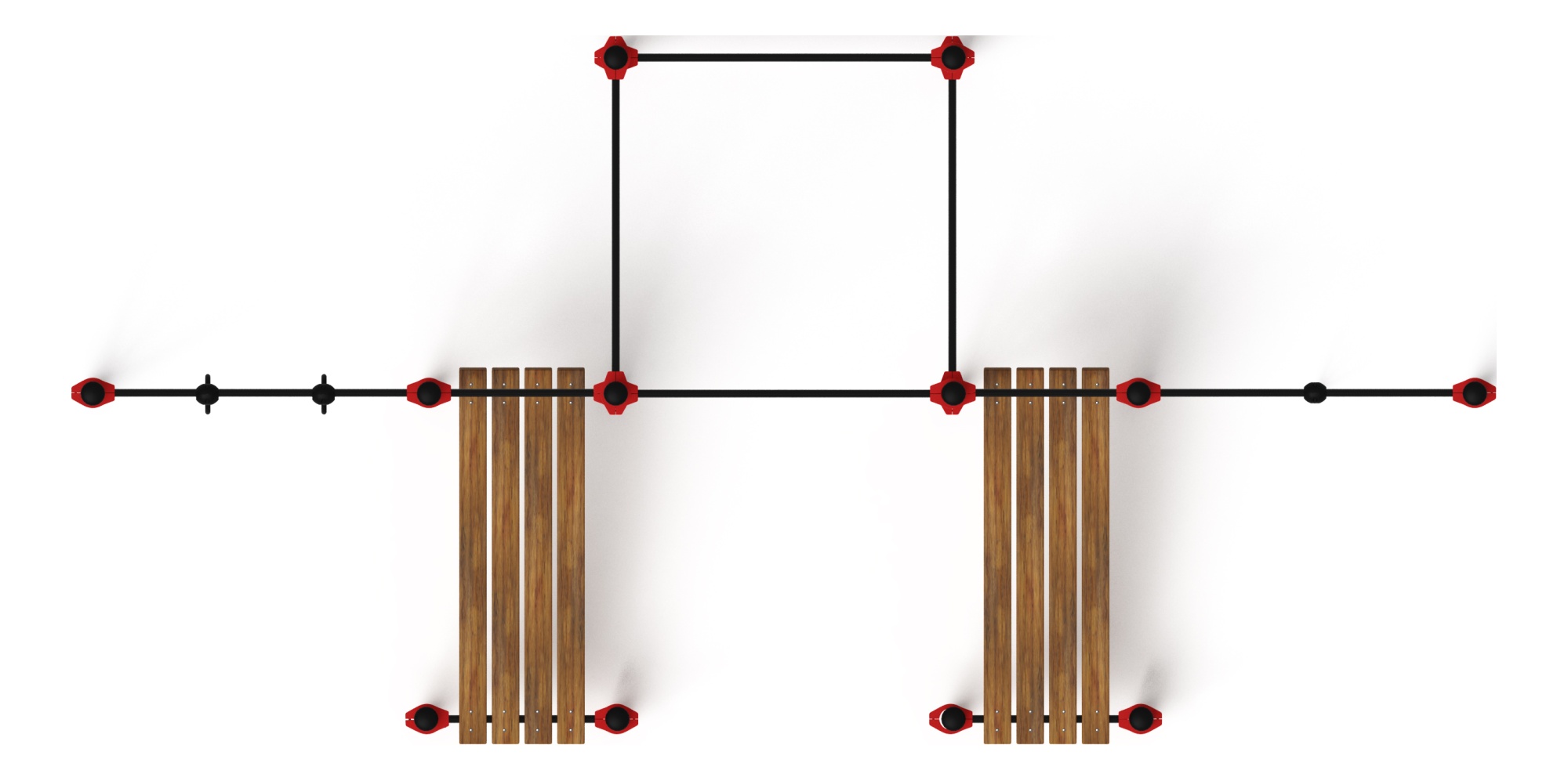 Воркаут 108 красный ВТ 12.18-01