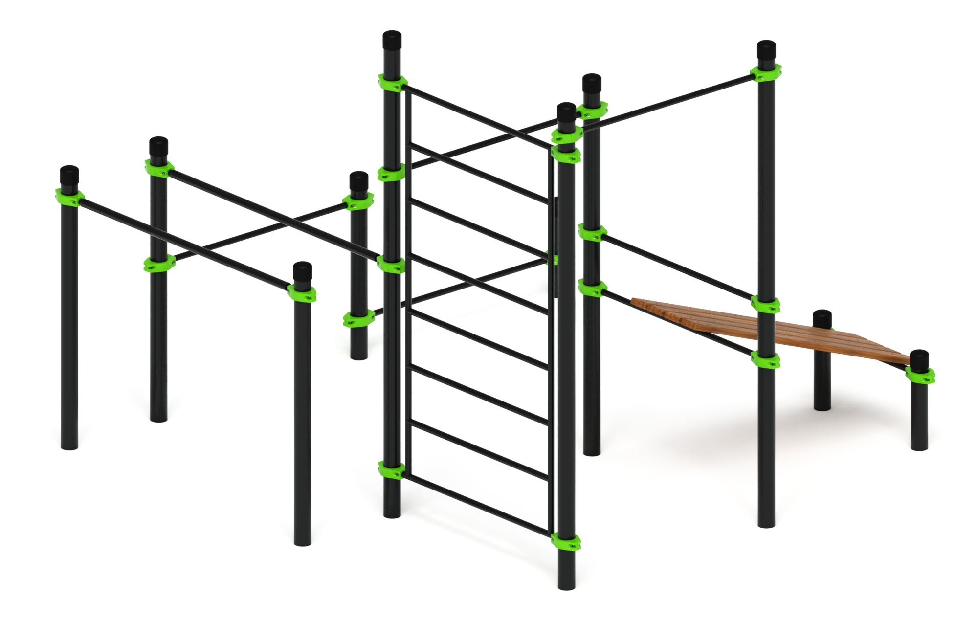 Воркаут 108 зеленый ВТ 12.21-02