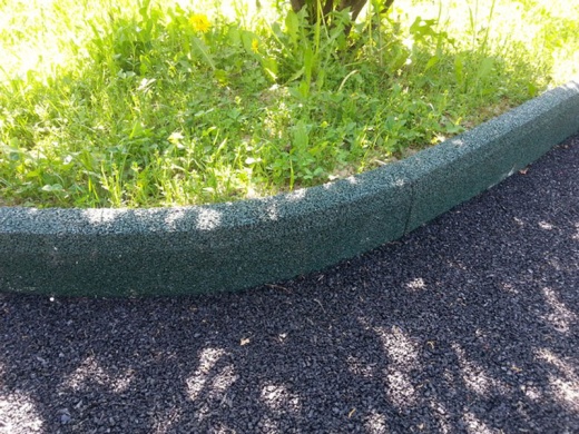 Резиновый бордюр 500х210х50 мм