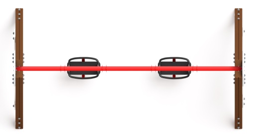 Качели двойные Д2 - ИО 12.Д.04.04.02-П - (Космопорт)