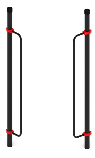 Воркаут ЛОВ 108 красный ВТ 102.02-01