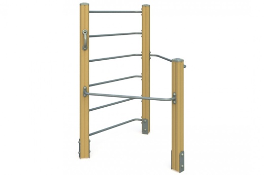 Система турников с лесенкой СП-1.47.4