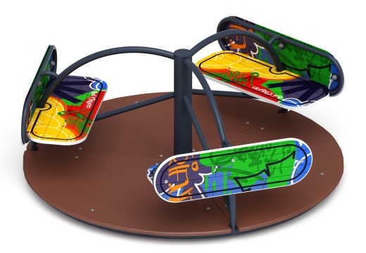 Карусель Солнышко (Граффити) - ИО 30.01.03-С.16