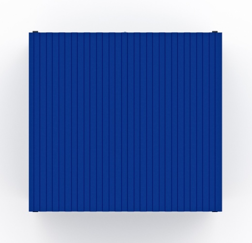 Навес контейнерной площадки для мусора (1 секция) МФ 55.02.02.1-03