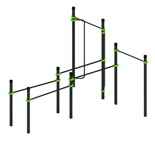 Воркаут ЛОВ 89 зеленый ВТ 101.16-02