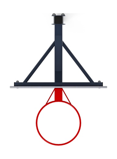 Стойка баскетбольная мини (неон) - СО 1.70.01-02