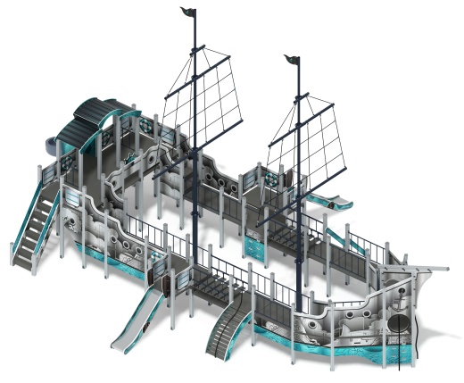 Флагман (Лагуна) - ДИК 2.03.3.03-12 - Игровой комплекс - H=1200 H=1500 H=2000