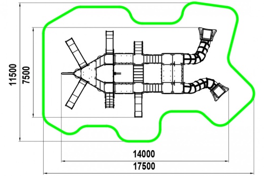 Игровой комплекс "Бригантина" ИКС-1.53