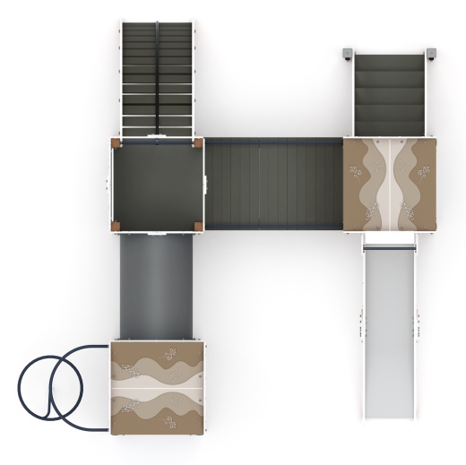 Городок (Алтай) - ДИК 2.01.3.03-24 - Игровой комплекс H=1200