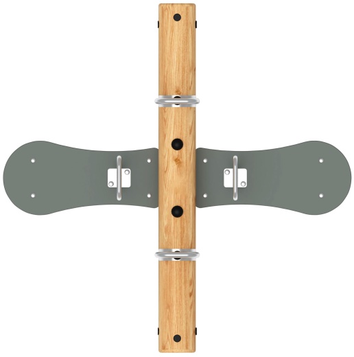 Качалка-балансир на двух пружинах (Лиственница) ИО 23.24.01-Л