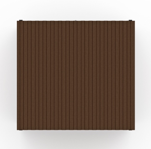 Навес контейнерной площадки для мусора (1 секция) МФ 55.02.02.1-02