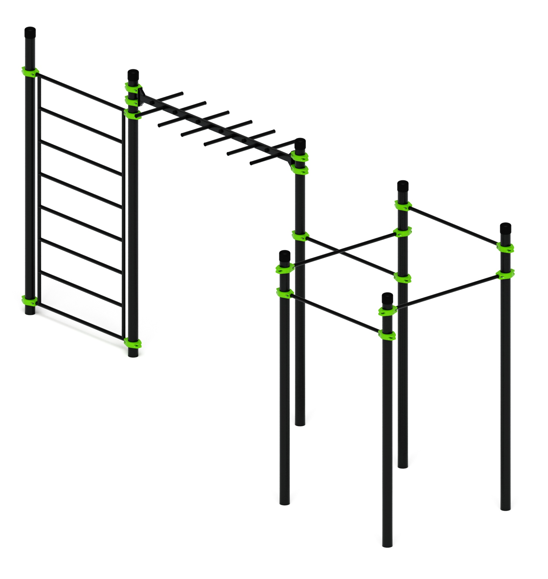 Воркаут 108 зеленый ВТ 12.22-02