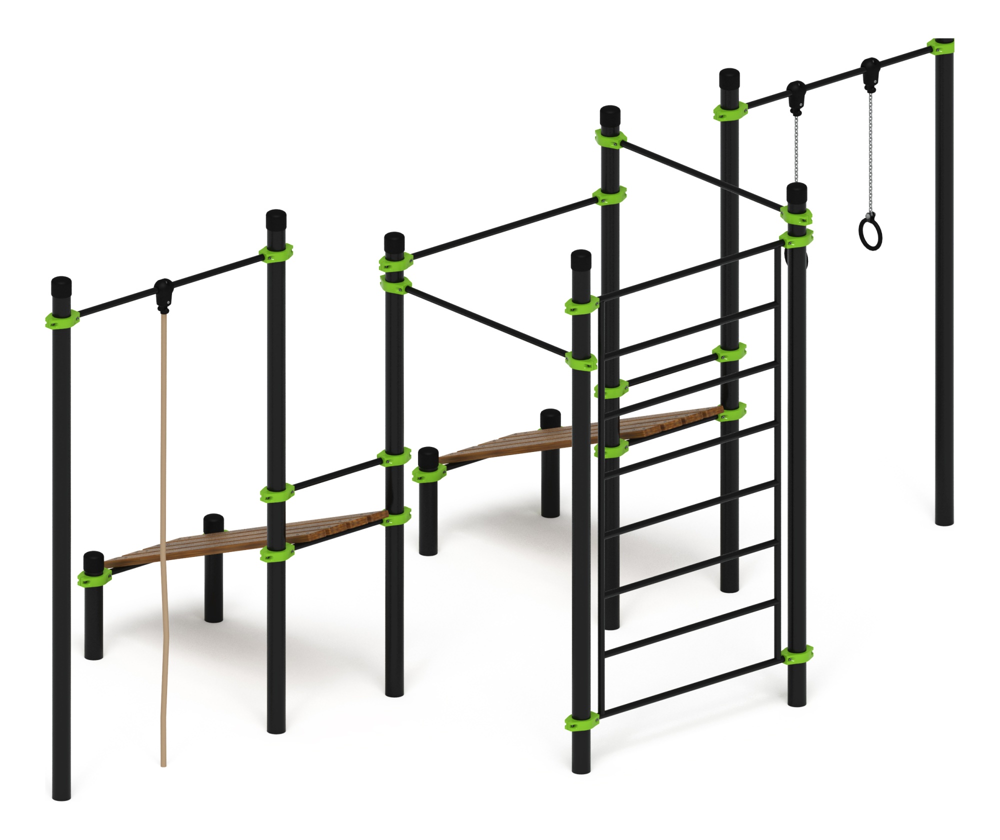 Воркаут 108 зеленый ВТ 12.18-02