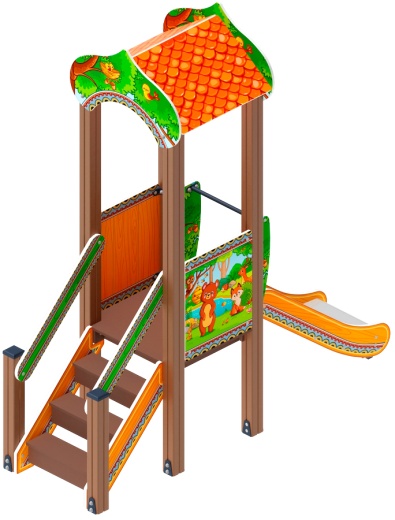 Полянка горка Н 750 ДИК 1.16.01-01