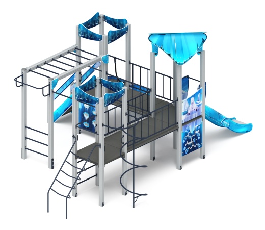 Волшебный город (Снежная королева) - ДИК 2.19.02-02 - Игровой комплекс Н=1200