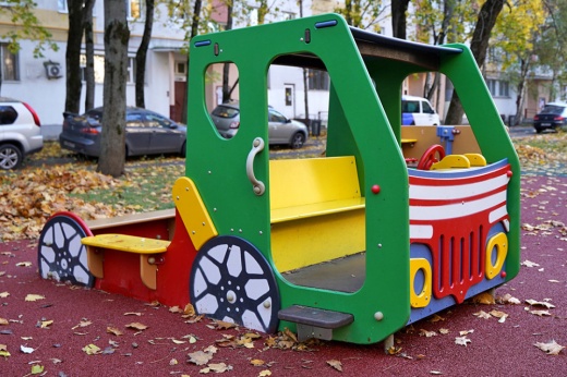 Песочница "Пожарная Машинка" МФ-1.60