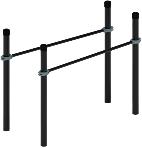 Воркаут ЛОВ 108 серый ВТ 102.09-03