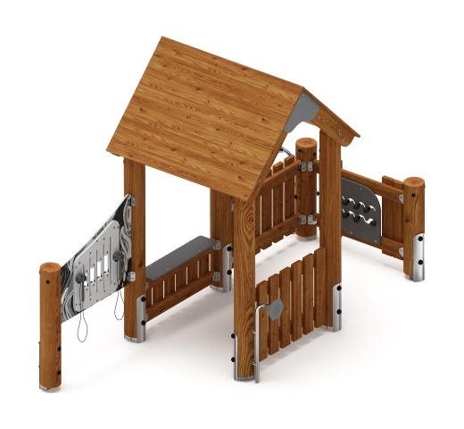 Домик (лиственница темный) МФ 10.24.01-Л.И1.01