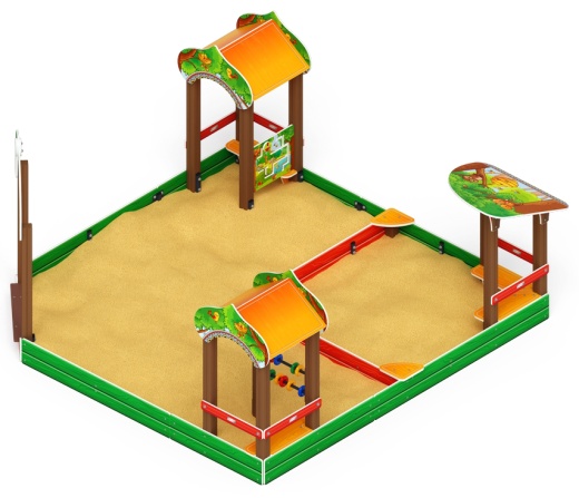 Песочный дворик Полянка - ИО 6.16.02-01