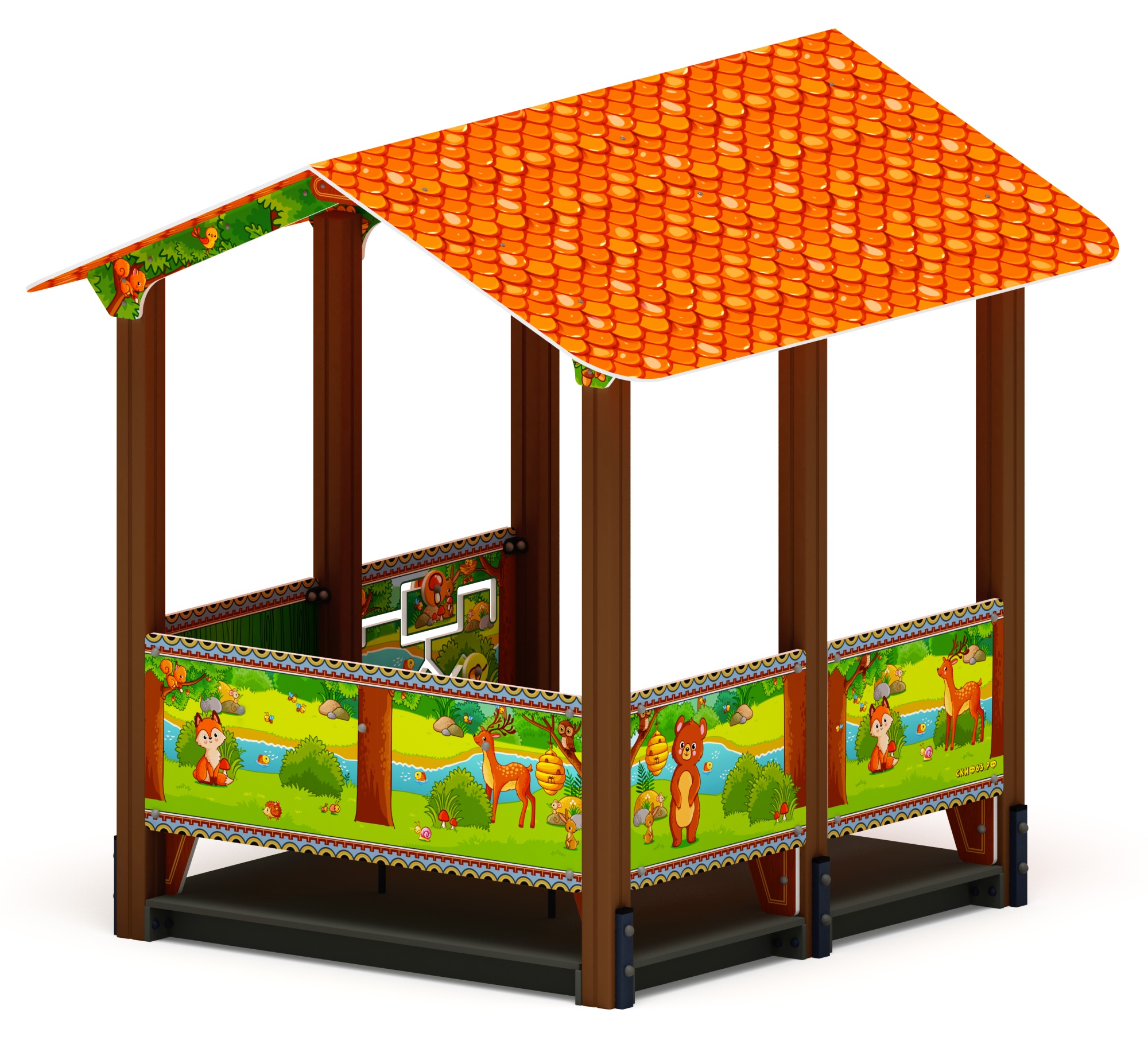 Домик большой 1 (Полянка) МФ 10.01.07-04