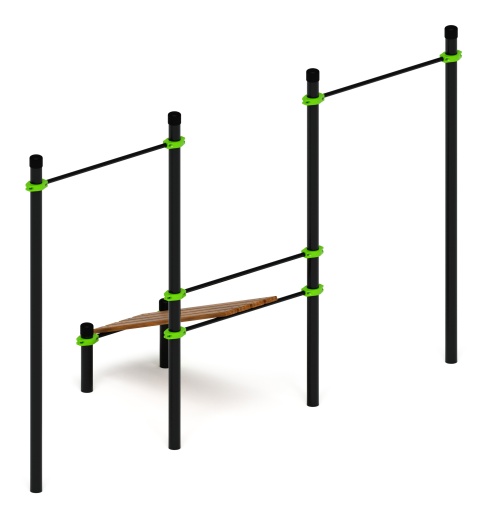 Воркаут 108 зеленый ВТ 12.14-02