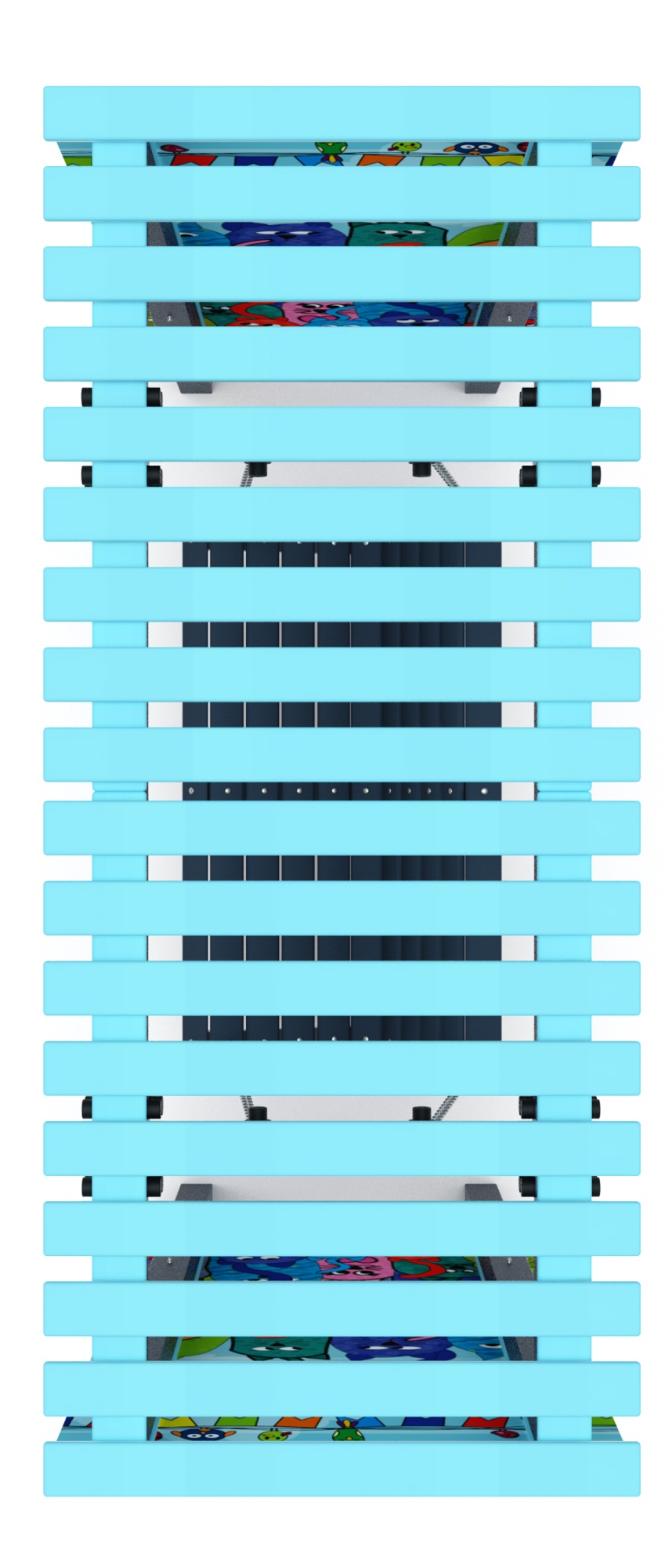 Пергола с качелями (Коты) - МФ 78.06.01-07 /без поликарбоната/