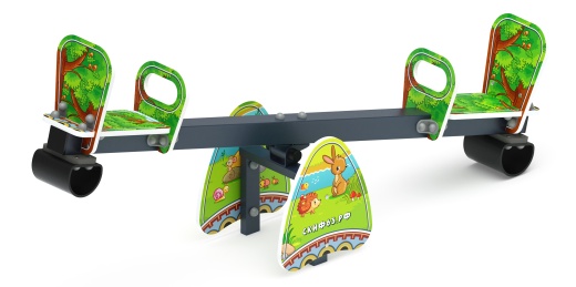 Качалка балансир со спинкой малый - ИО 21.М.01.05-П.03