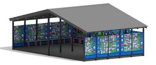 Теневой навес (ДПС) - МФ 70.8.5-14