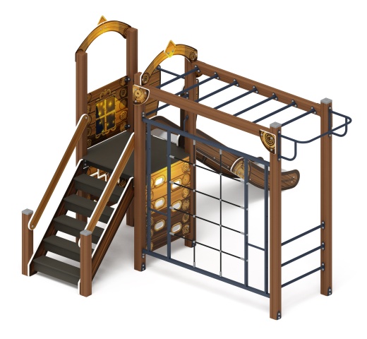 Играйте с нами (ЭКО) - ДИК 2.01.1.05-02 - Игровой комплекс H=1200