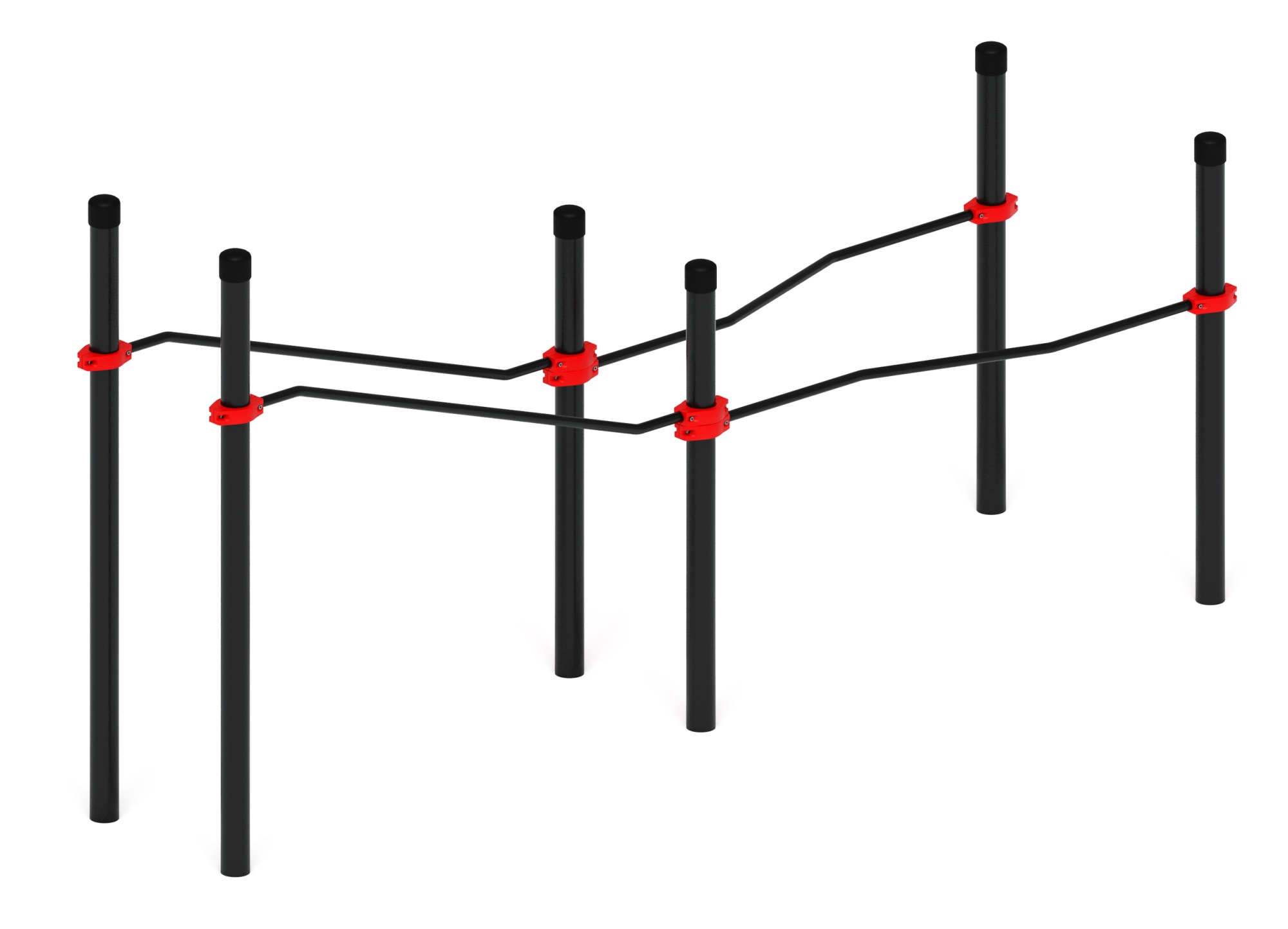 Воркаут ЛОВ 108 красный ВТ 102.20-01