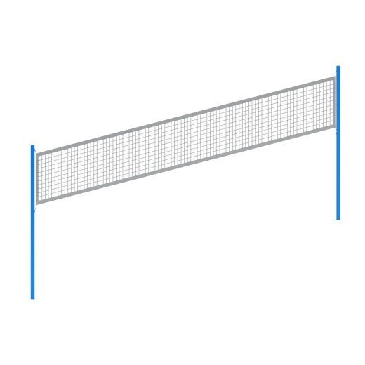 Комплект волейбольных стоек - СО 2.78.01 (без сетки)