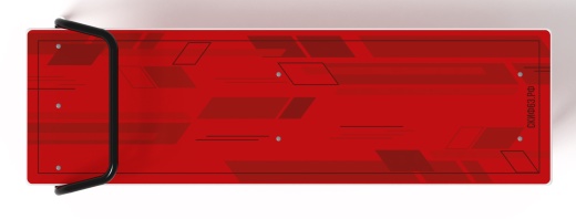 Скамья для пресса (красный) - СО 2.40.05-01