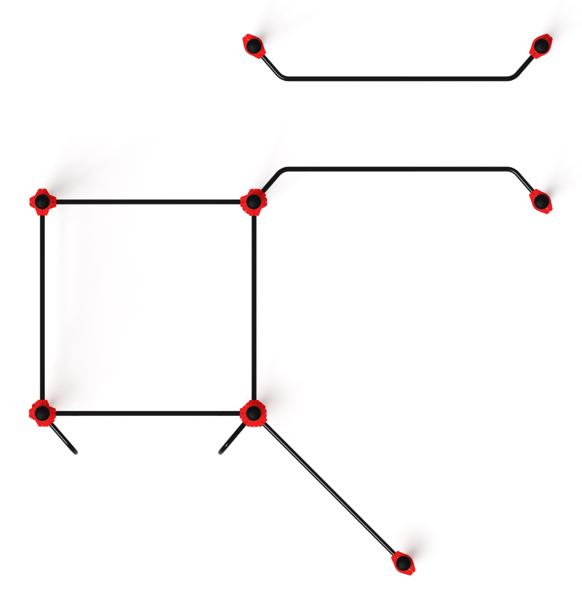 Воркаут ЛОВ 108 красный ВТ 102.15-01