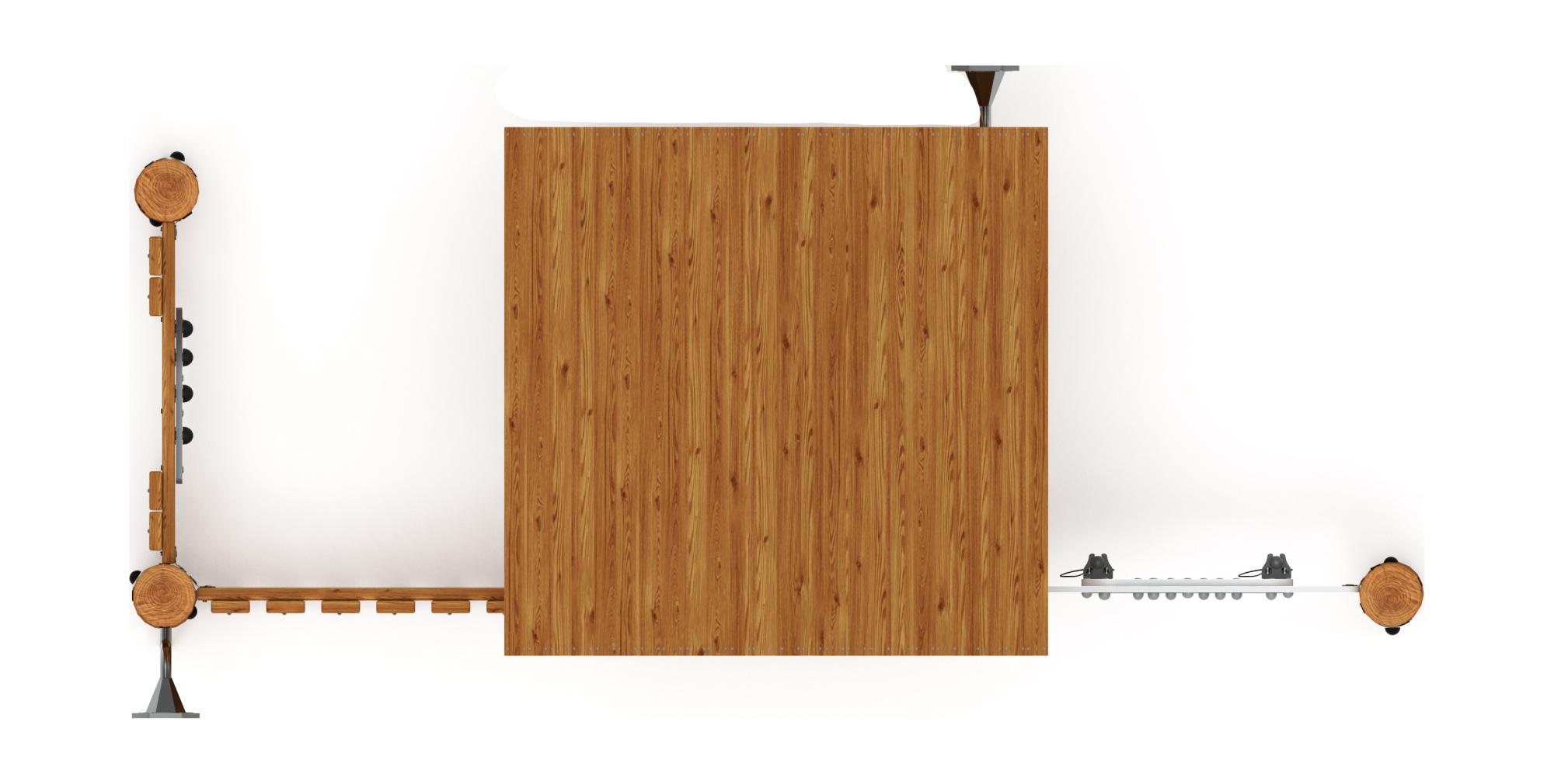 Домик (лиственница темный) МФ 10.24.01-Л.И1.01